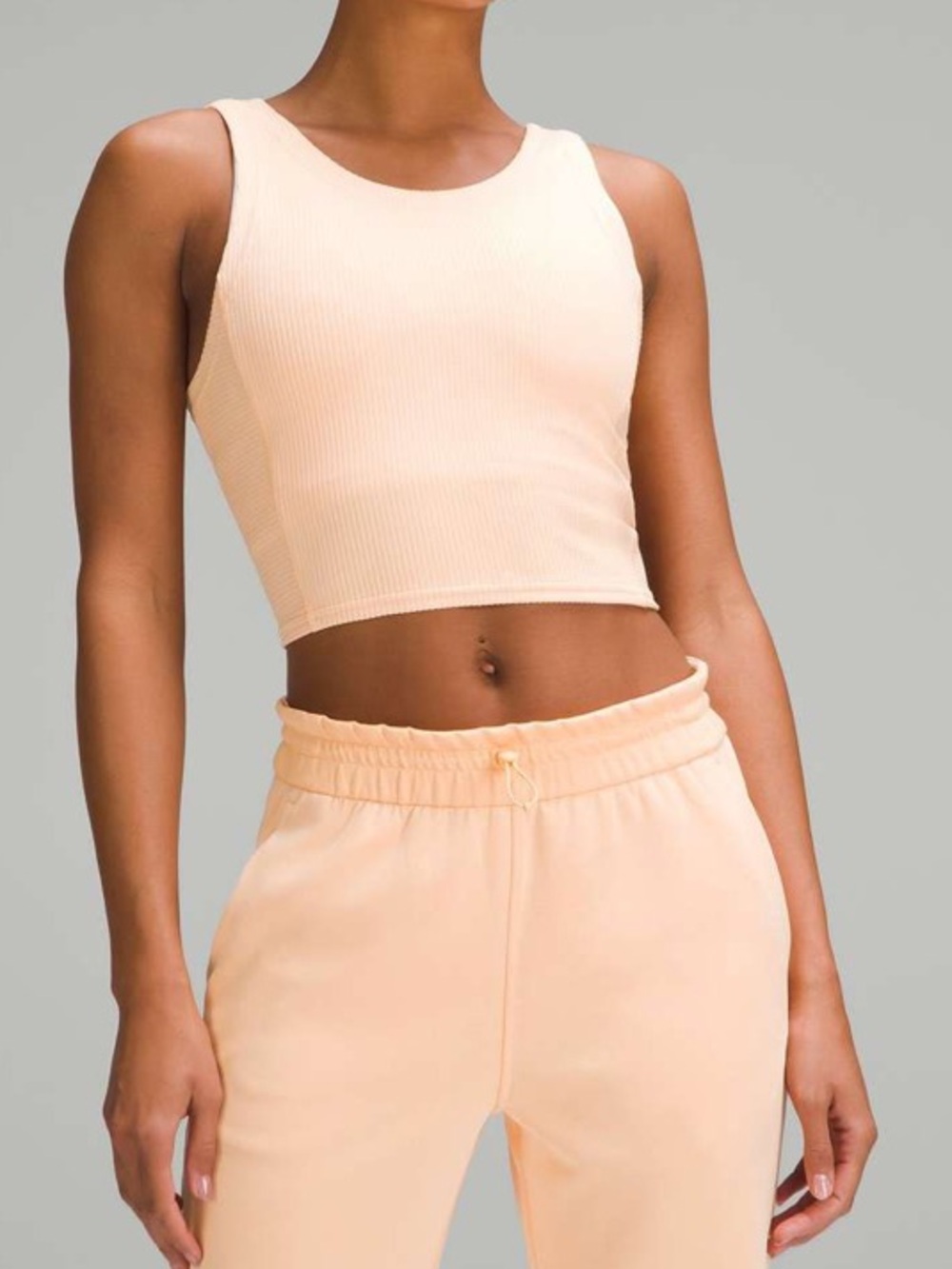 Lululemon Ribbed Softstreme Cropped Tank Top - Picture 2 of 6